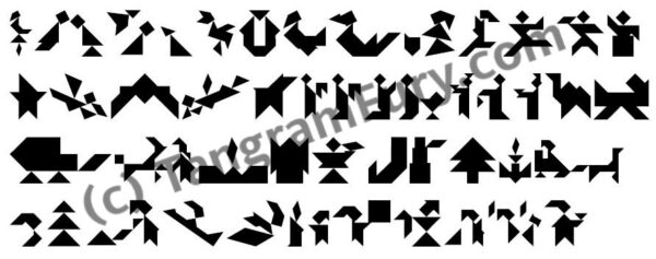  Tangram Fury Christmas Font 
