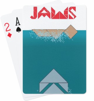 Tangram Jaws Playing Cards