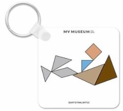 Tangram Jaws Keyring (front)