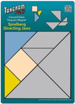 Tangram Jaws Cut-and-solve Magnet: Spielberg Directing