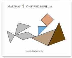 Tangram Jaws Signature Print: Quint's Final Battle