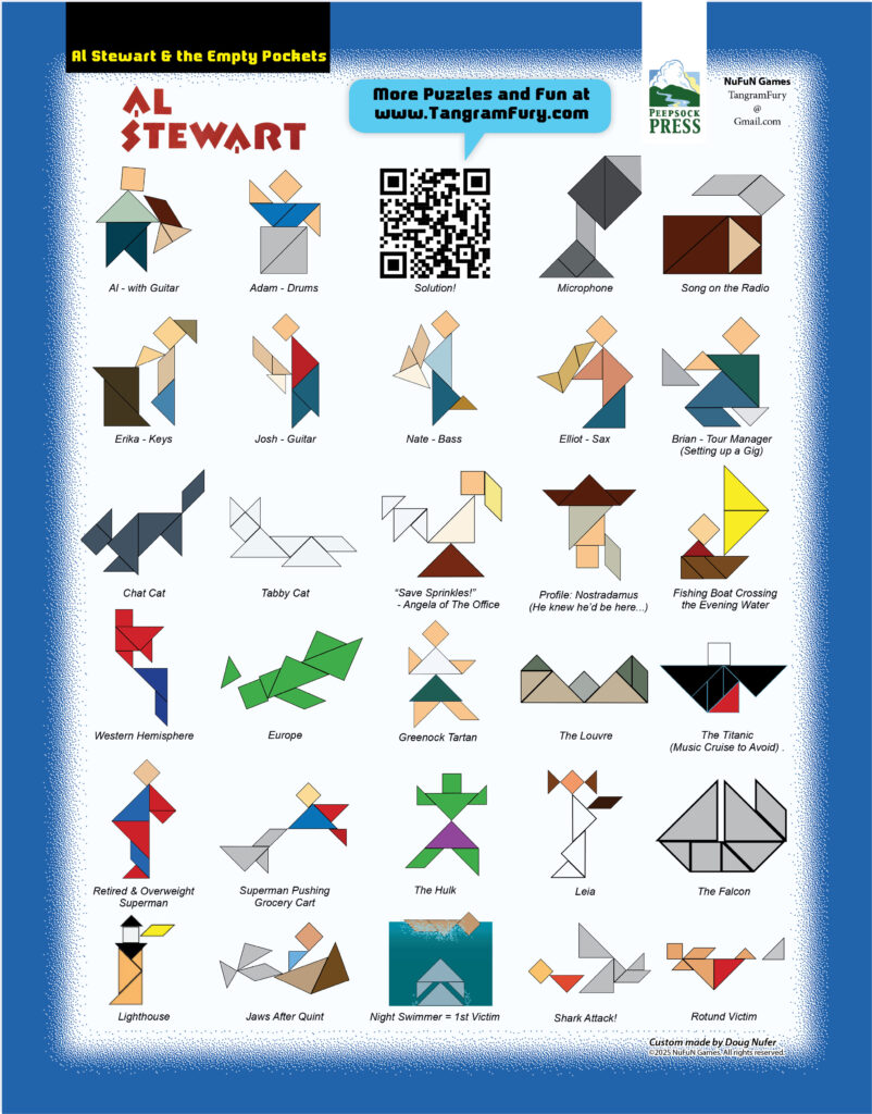Al Stewart Tangram Pack Solutions