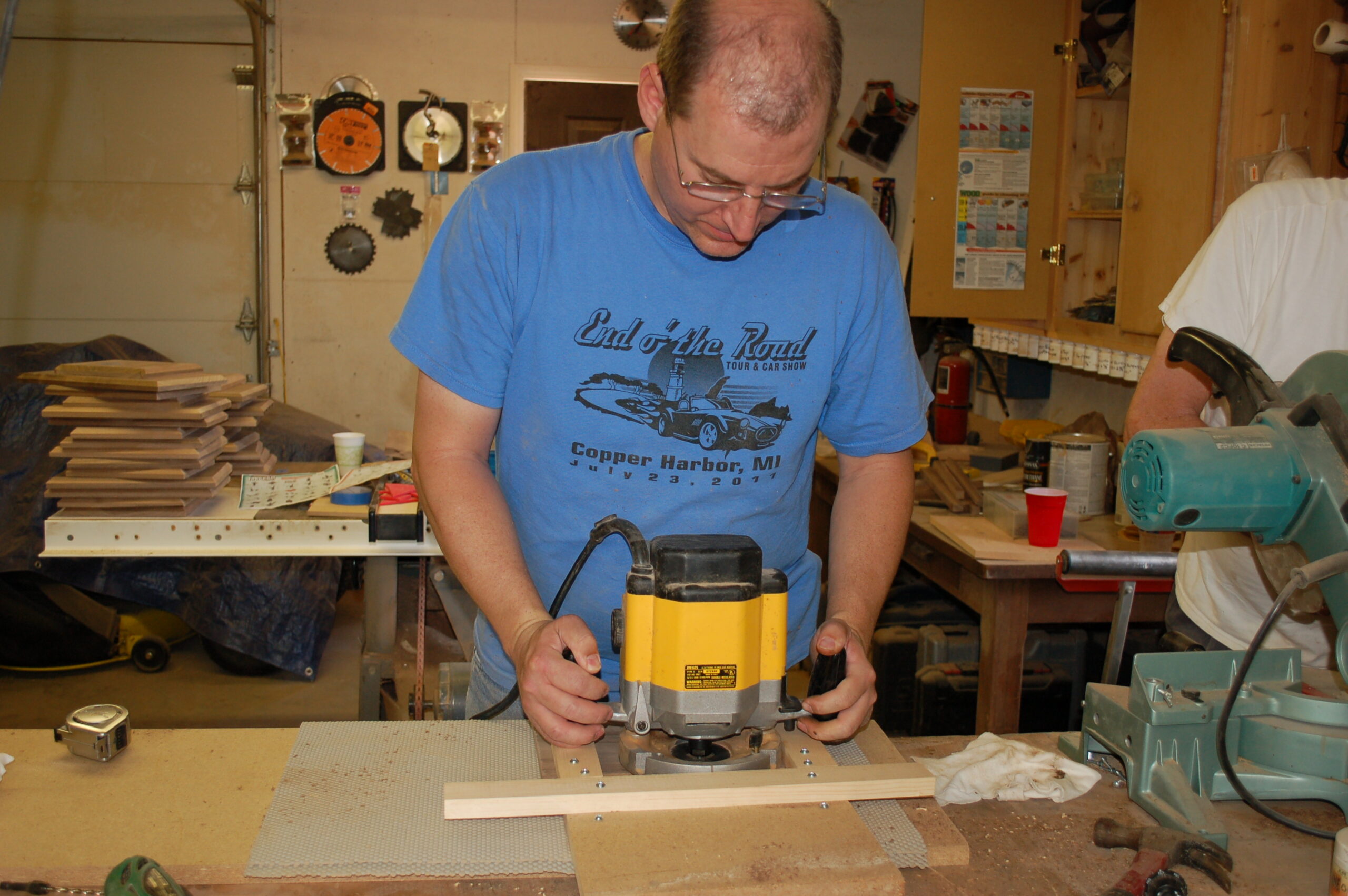 Carving Tangram Plaques