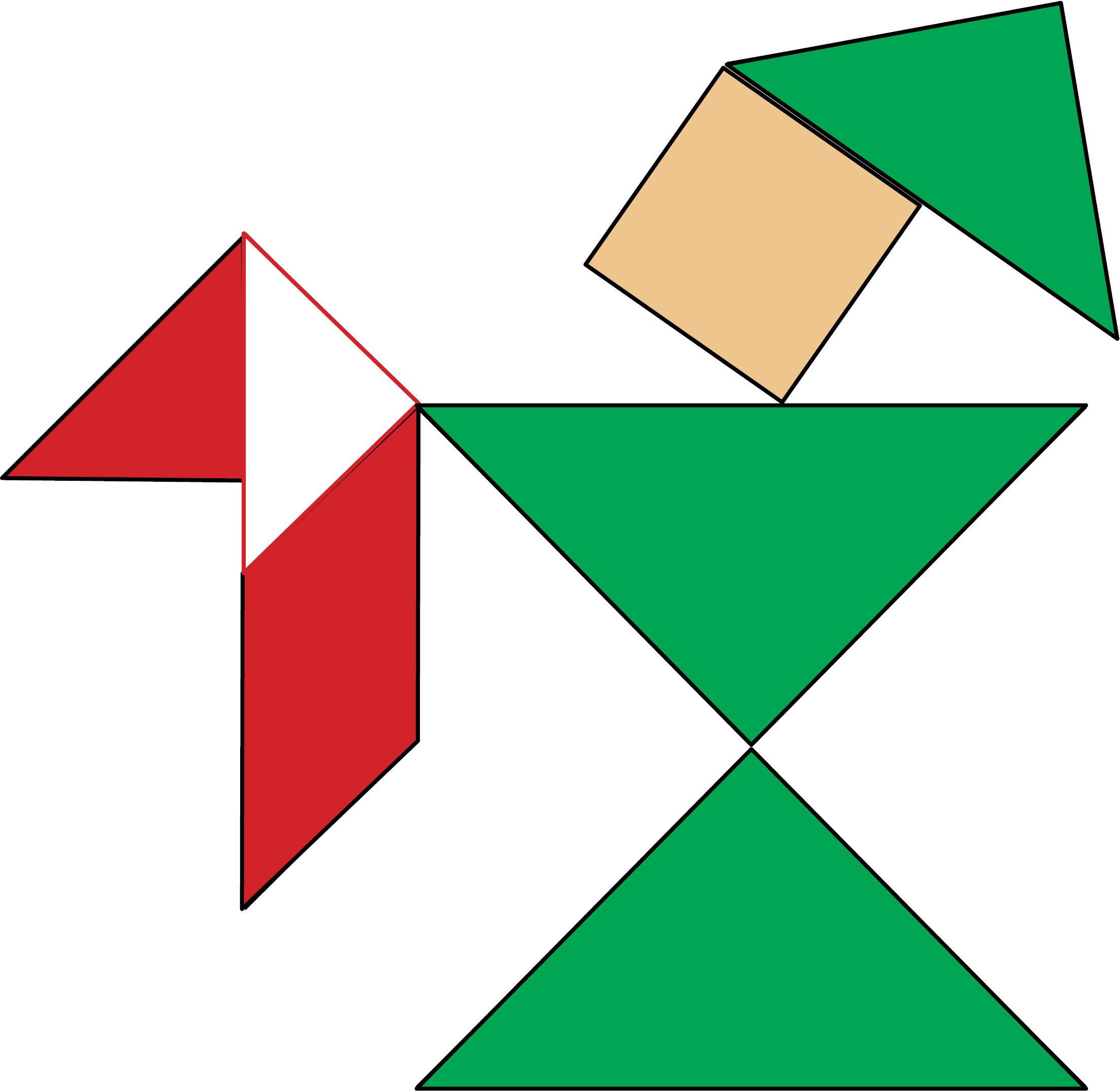Christmas Santa & Elves Tangram Pack - Image 2
