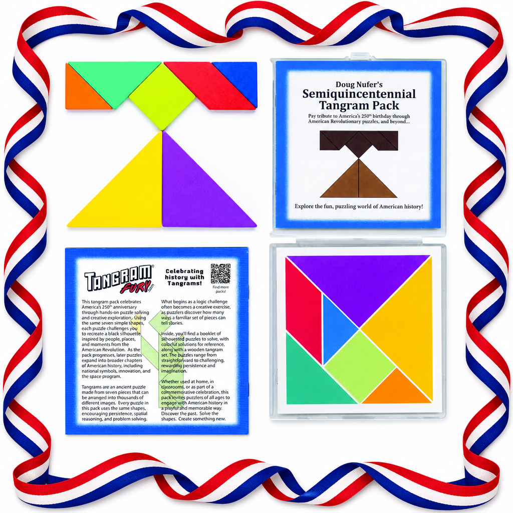 America's 250th Birthday Tangram Pack